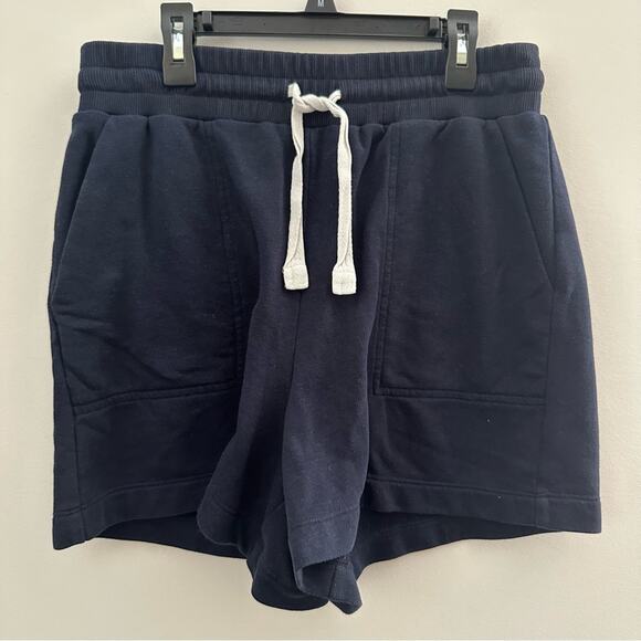 Boden Pants - Boden Blue Athletic Shorts Relaxed Fit High Rise Elastic Waist Size 8